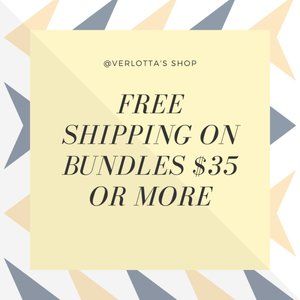 Free Shipping Bundles >$35